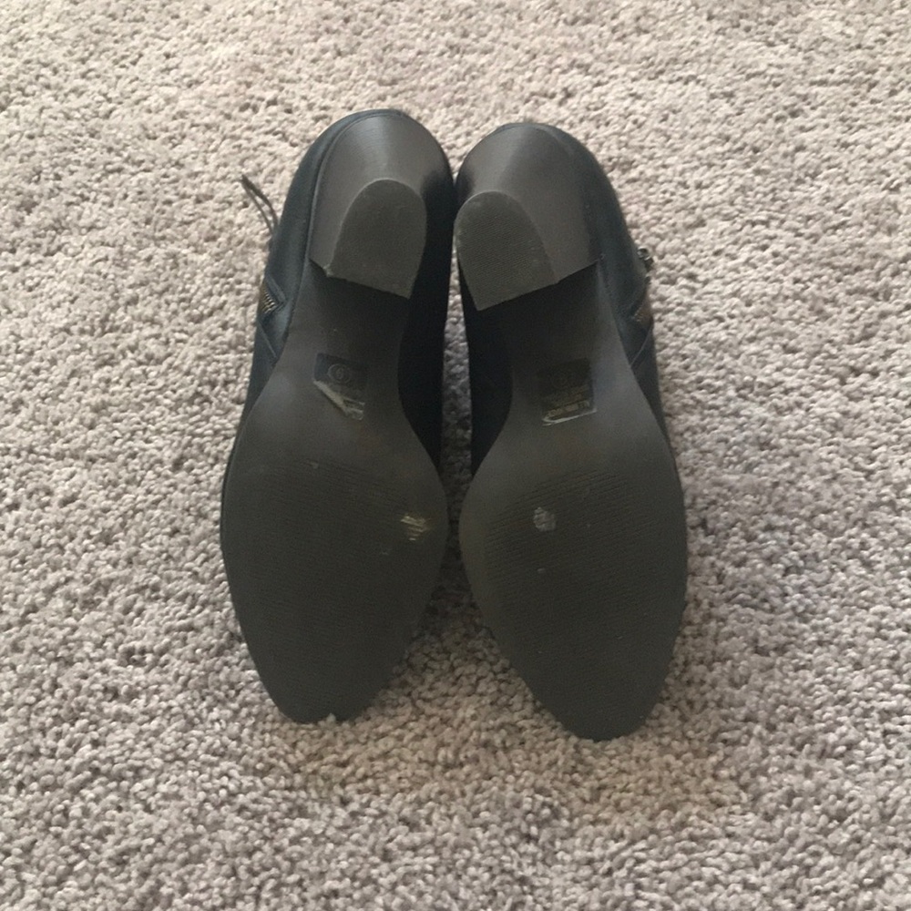 Black 3’ Heel Booties - Picture 3 of 3